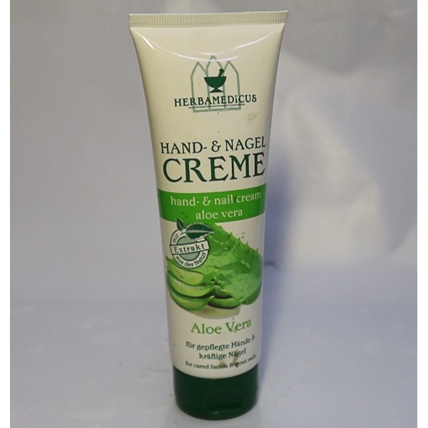Kem Dng Da Tay, Da chn V Mng Tay Herbamedicus Hand & Nagel Aloe Vera  chm sc sc p 125Ml Germany | Shopee Vit Nam