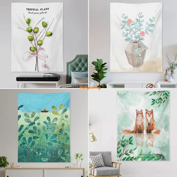 Tấm Thảm Tùy Chỉnh Bắc Âu Tấm Thảm Bán Chạy Ins Phong Cách Nền Vải Influencer Tấm Thảm Phòng Ngủ Phòng Ngủ Đầu Giường Vải Trang Trí Phòng Khách Sofa Vải Treo Tường Vải Nền Ảnh Vải Trang Trí Phòng Khác