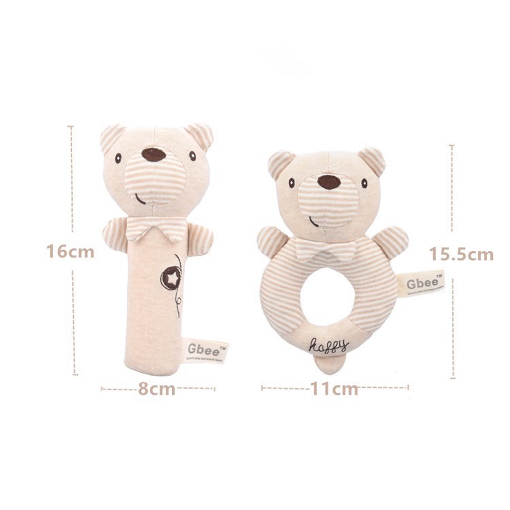 Ảnh Đồ chơi lắc nhồi bông MAMIMAMIHOME sáng tạo cho trẻ sơ sinh 3