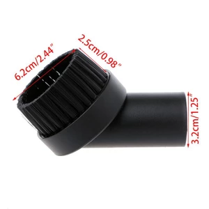 Round Dusting Brush Dust Tool Parts For Vacuum Cleaner Round 32mm New