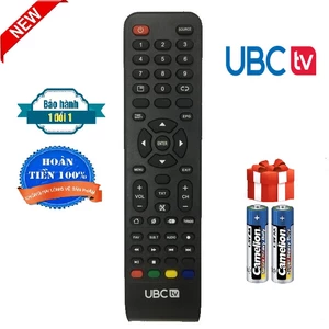 Điều khiển tivi UBC tv Smar LCD LED - Hàng tốt [ BH đổi mới, Tặng kèm pin ] remote tivi UBC