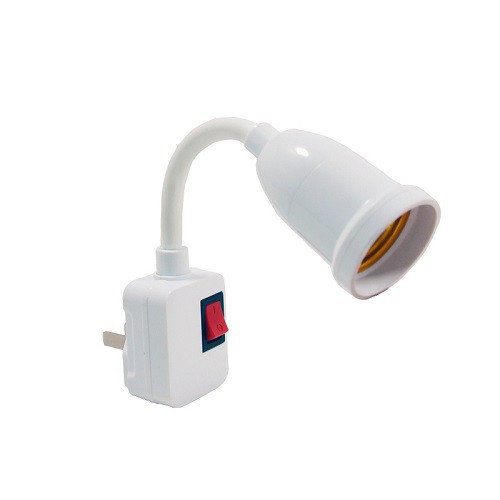 ĐUI ĐÈN E27 CAO CẤP ABS XOAY 360 ĐỘ CHỊU TẢI ĐẾN 40W thông dụng