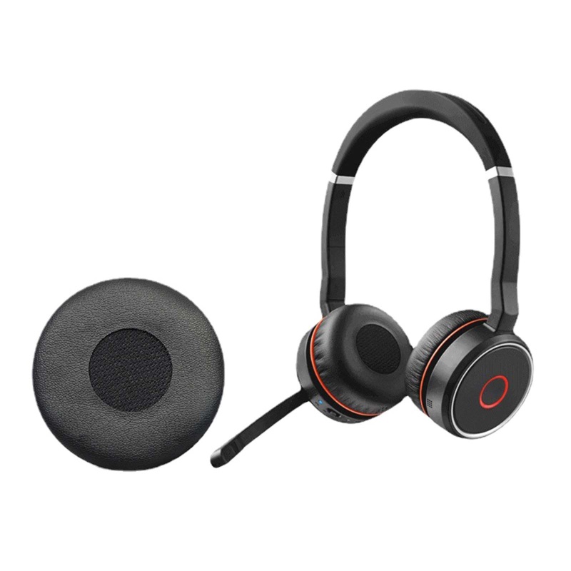[3C] Đệm tai nghe mềm thay thế thoáng khí cho Jabra tiến hóa 20se 30II 40 65 + 75