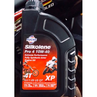 Dầu nhớt Fuchs Silkolene 10W40 PRO 4 XP