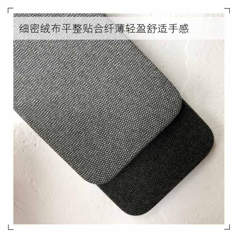 Siêu mỏng Vải lanh cotton chống trượt Họa tiết da PU Vỏ điện thoại cho iPhone 16 Pro Max 15 14 Plus 13 12 Pro Max 13Pro 14Pro 12Pro 15plus Vỏ mềm chống trượt