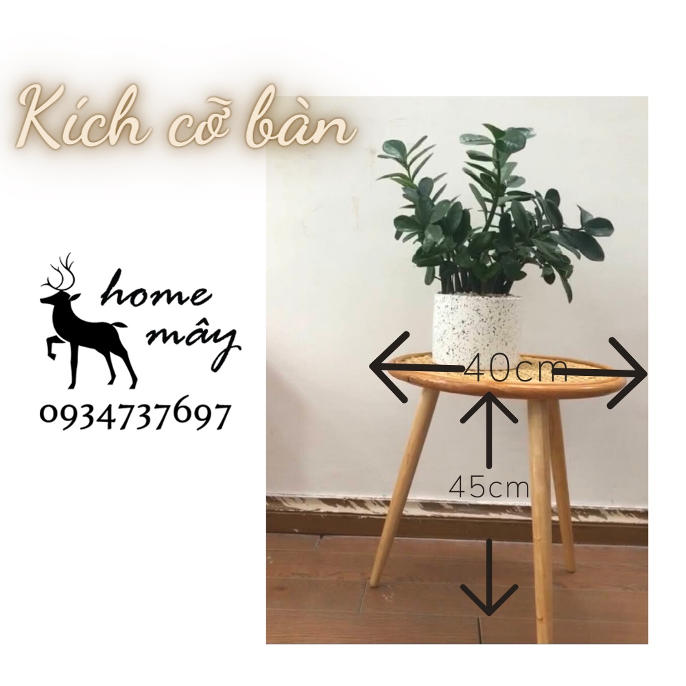Bàn mây, ghế mây tre  đan cao cấp kết hợp bàn mây, phù hợp làm bàn ghế decor / ban công gia đình HOME MÂY