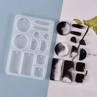 Khuôn silicone làm trang sức bông tai thủ công diy