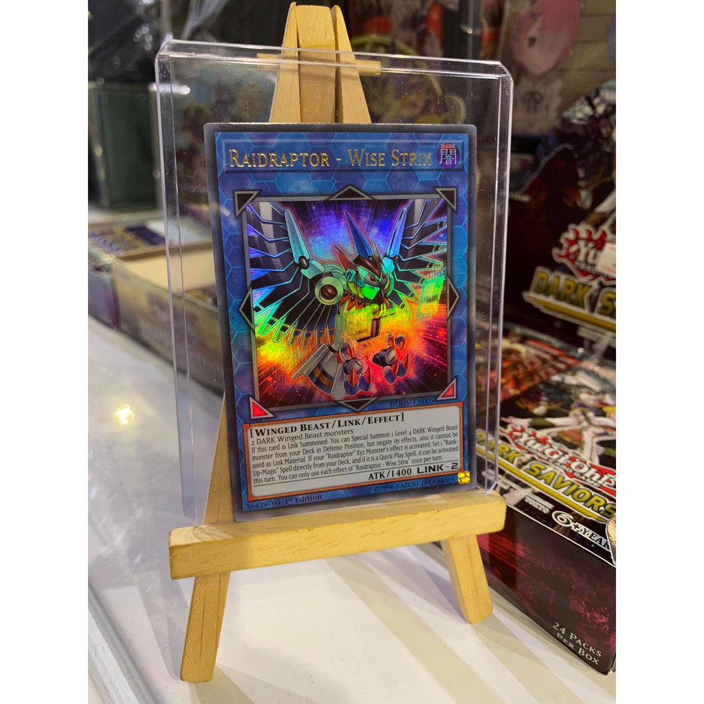 Raidraptor – Wise Strix – DUOV-EN005 – Ultra Rare – 1. Auflage – Yu-Gi-Oh! Einzelkarte