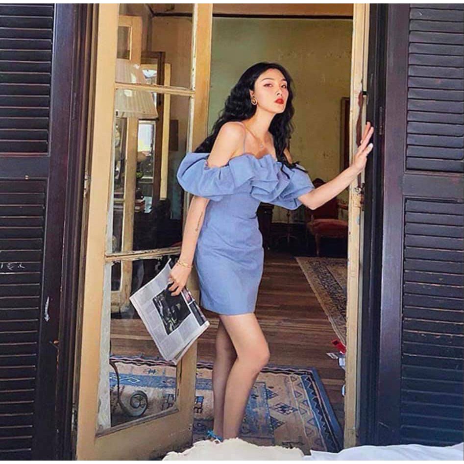 ĐẦM ÔM NHẤN NGỰC 3 MÀU - WASABI DRESS