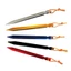 YUUKII 5 / 10 Chiếc 18cm Lều Chốt Cọc Siêu Nhẹ Hợp Kim Nhôm Đỏ Cắm Trại Đi Bộ Đường Dài