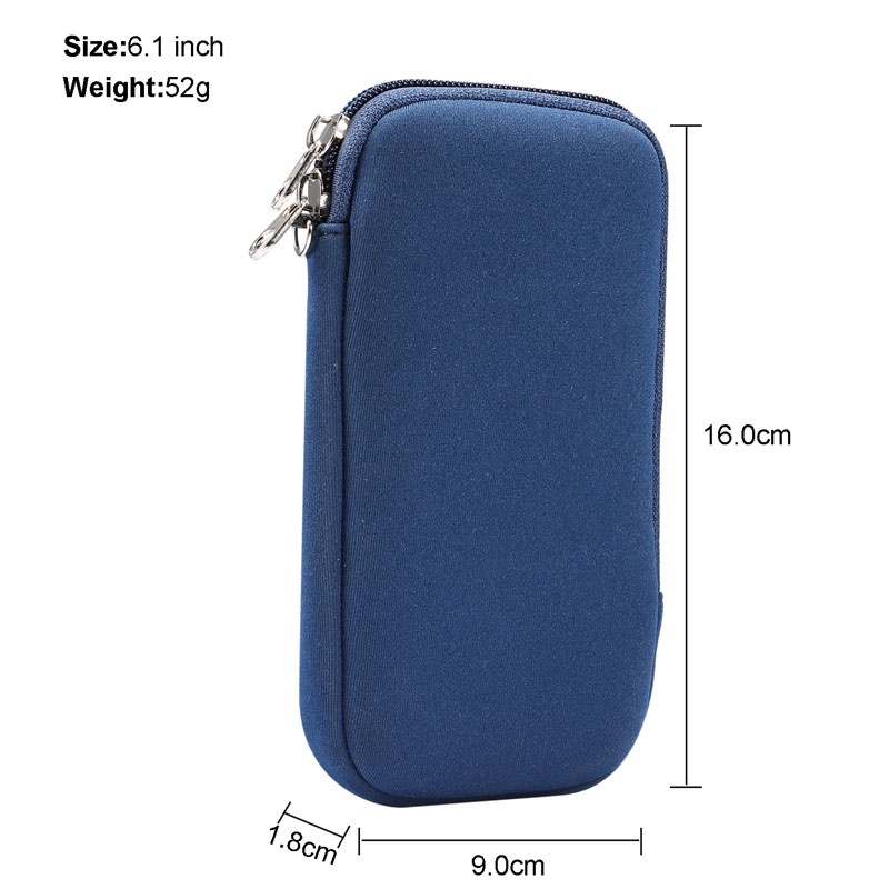 Túi đựng điện thoại chống nước đa năng 4,7-7,2 '' cho iPhone Vỏ điện thoại chống sốc có dây đeo vai