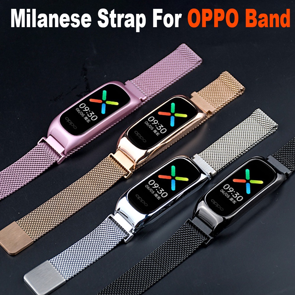 Dây Đeo Inox Milanese Cho Đồng Hồ Thông Minh Oppo Band B1 Shopee Việt Nam 8453