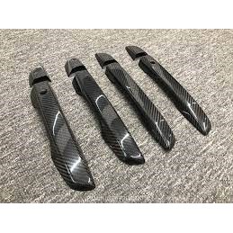 Bố ốp tay nắm, hõm cửa xe Honda Civic đời 2016-2021 - Mẫu Vân Carbon cao cấp - giá 1 bộ