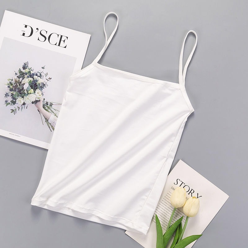 Ảnh Áo 2 dây nữ dáng ôm áo 2 dây dáng ôm chất liệu cotton nhẹ mát thấm hút mồ hôi tôn dáng nhẹ nhàng sexy silive_official 4
