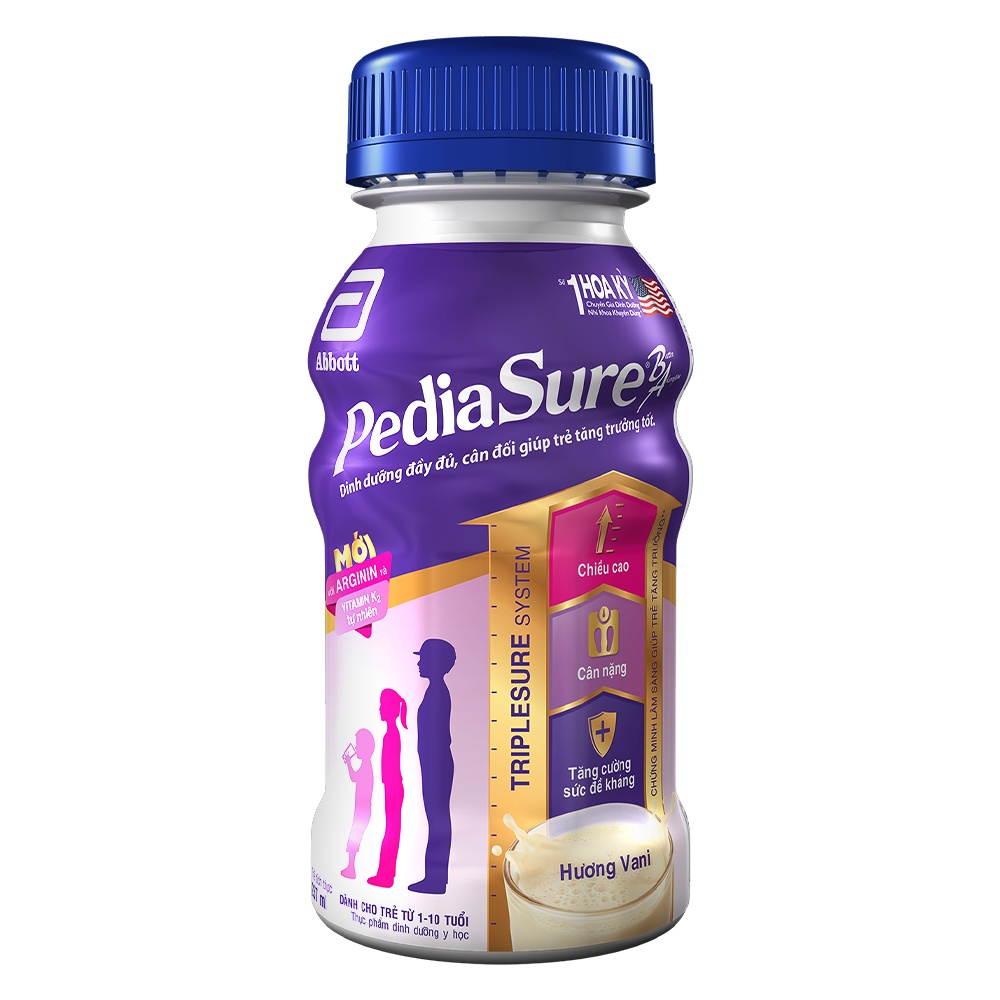 Ảnh Thùng 24 Sữa nước PediaSure 237ml/chai hương vani 1