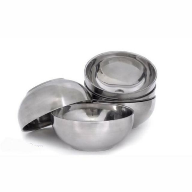 Bát tô inox 2 lớp đựng canh 20 cm Hàng Việt Nam | Shopee Việt Nam