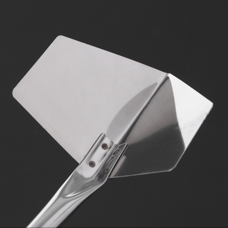 1 Pc Stainless Steel Garden Metal Handle 90 Degree Drywall Outdoor Corner Trowel