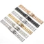 Dây Đeo Đồng Hồ Dạng Nhấn Đôi Bằng Inox 12/14/16/17/18/19/20/22mm Chuyên Dụng