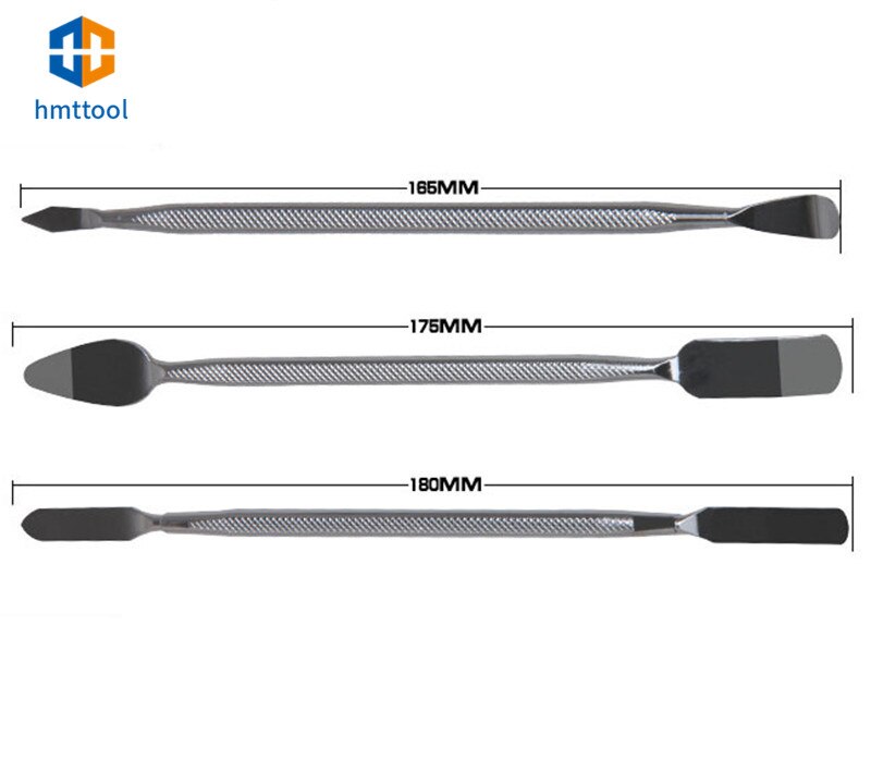 Công cụ mở 3 chiếc Kim loại Spudger Pry Bộ công cụ sửa chữa đa năng Bạc tháo rời Blade Bộ dụng cụ cho điện thoại thông minh / máy tính bảng