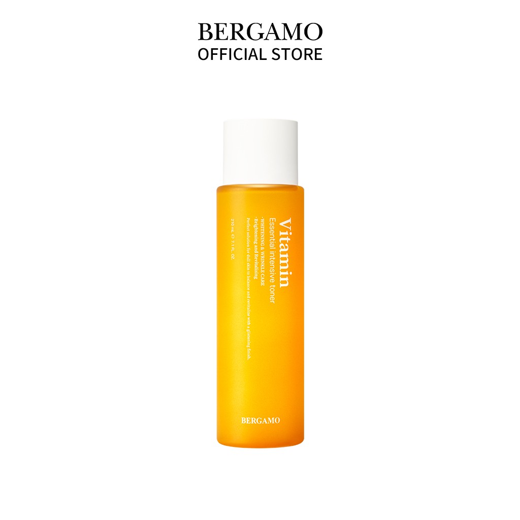Toner Bergamo vitamin dưỡng chất cho da nhạy cảm 210ml