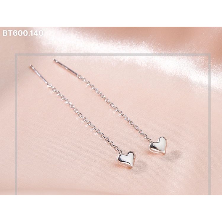 Bông Tai Nữ MAIHOUSE Dạng Dài Hình Trái Tim - BT600