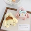 YT4 Sanrio sheadline Scrunchie Cinnamoroll Kuromi Giai Điệu Hoạt Hình Dây Buộc Tóc Dây Bé Gái Dễ Thương Dây Buộc Tóc Mũ Đội Đầu Nhỏ