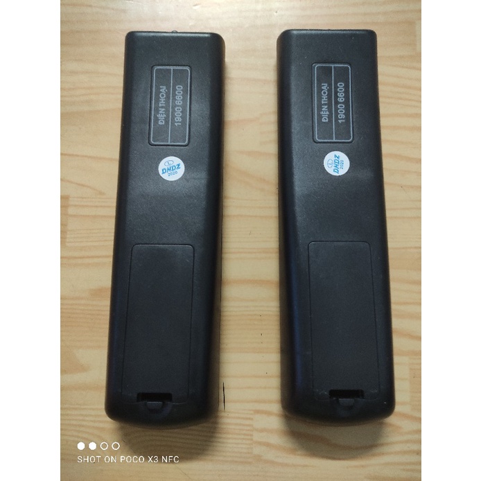 Điều khiển đầu box FPT loại tốt -Tặng kèm pin - Remote từ xa đầu mạng FPT hàng chính hãng