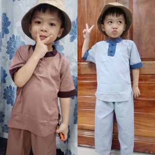 3Nút Bé Trai #Đồ Lam Đi Chùa # Top
