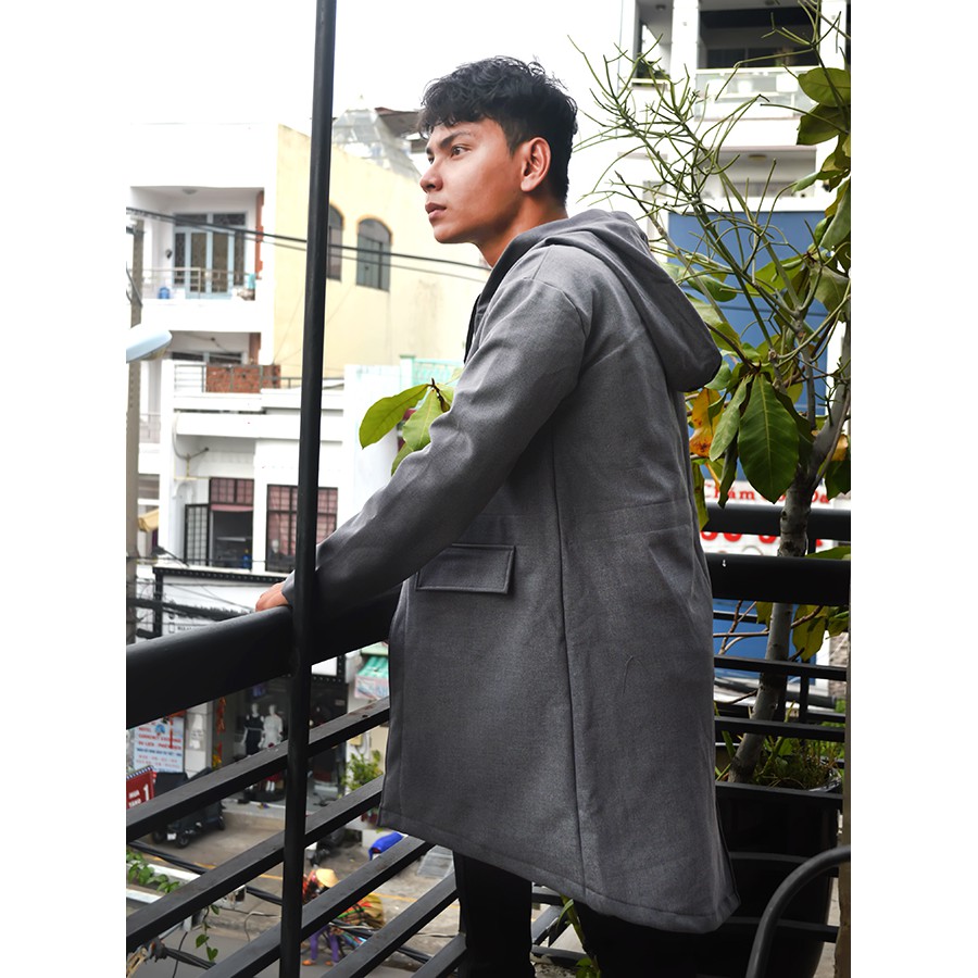 Áo Mangto V Grey ICVCVN Unisex