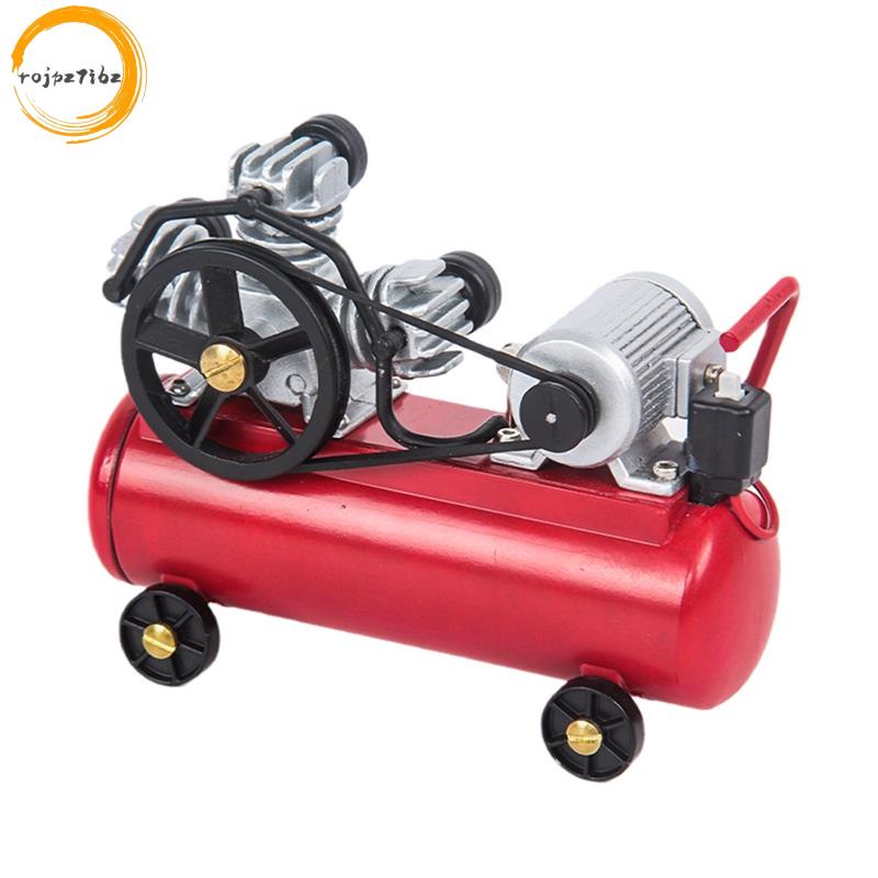 [Còn hàng] Máy bơm hơi máy nén khí kim loại cho xe RC Axial SCX10 Traxxas TRX4 WPL D12 C24 MN D90 MN99S 1 / 10 1 / 12 1 / 16, Xanh lam