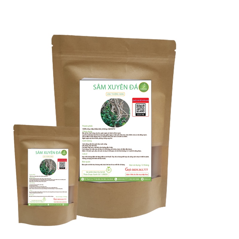 Sâm Xuyên Đá khô thương hạng JINDO 1kg tác dụng hỗ trợ tăng cường trí nhớ, giảm quá trình lão hóa