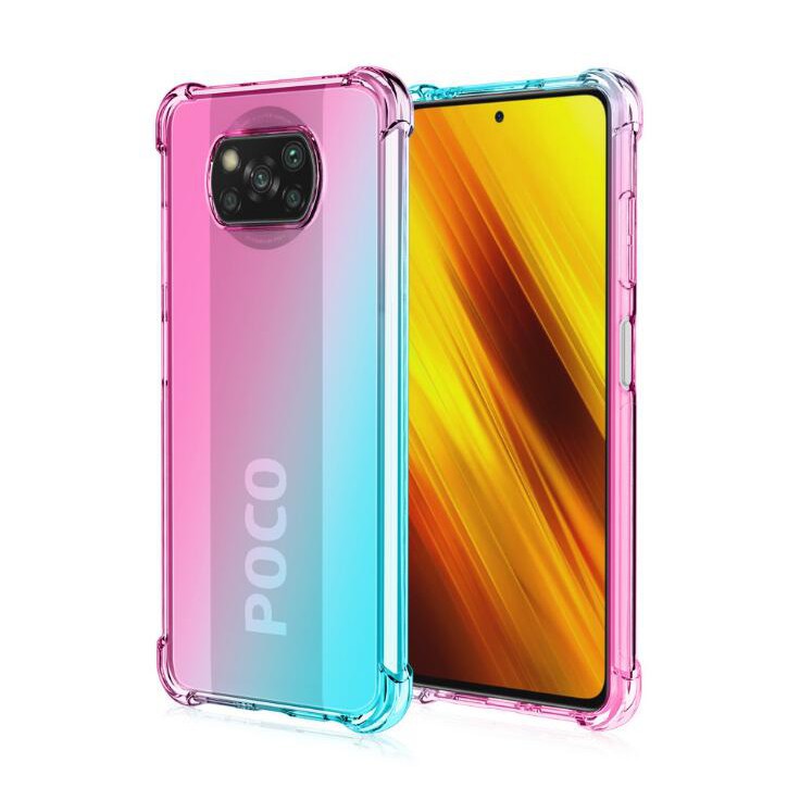 Dành cho xiaomi poco x3 nfc Ốp điện thoại TPU chống rơi bốn góc cho xiaomi poco x3 nfc ốp lưng