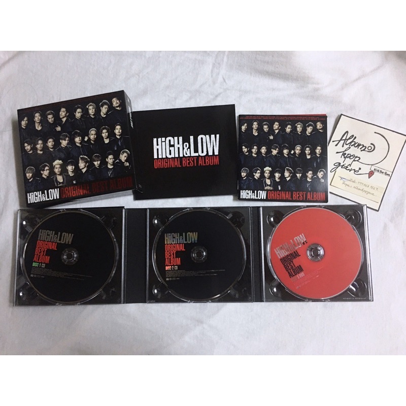 HiGH ＆ LOW ORIGINAL BEST ALBUM（DVD付） - CD