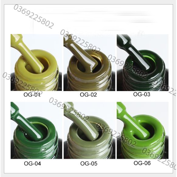 Sơn gel AS set 6 màu OG
