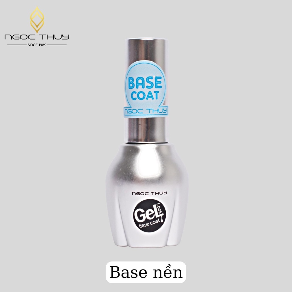 Sơn Móng Tay Base Gel Hơ Máy Ngọc Thủy Nail 15ML