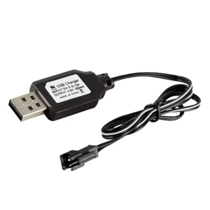 ★THÊM♣Cáp Sạc Pin Sạc USB Ni-Cd Ni-MH Pin Gói SM-2P Cắm Adapter 4.8V 250mA Đầu Ra Đồ Chơi Ô Tô