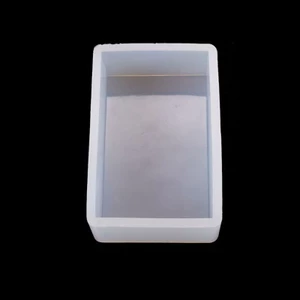 GODD Hình Chữ Nhật Nhựa Khuôn Silicon Hình Học Epoxy Đúc Khuôn Cho Trọng Lượng Giấy Hoa Khô Filler JewelryDIY Craft M
