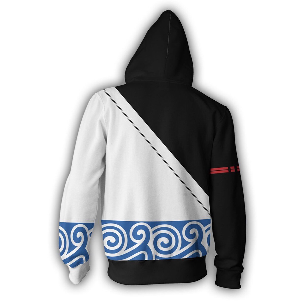 GINTAMA Sakata Gintoki hoodie với thiết kế in 3D - Áo khoác ngoài
