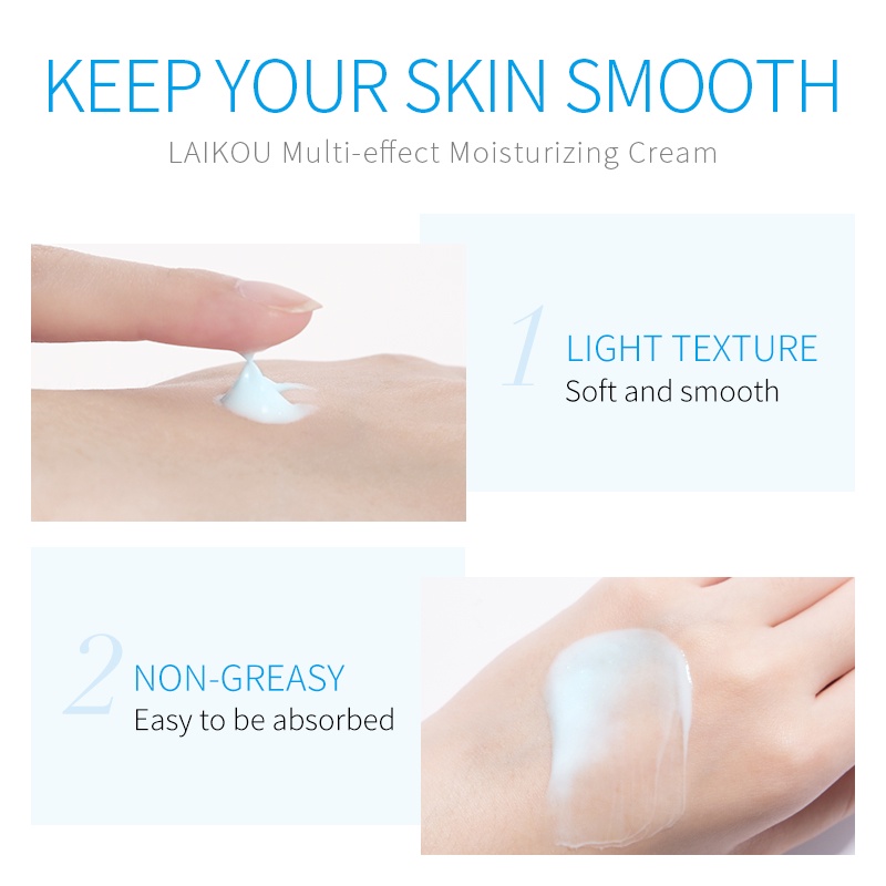 Ảnh Kem dưỡng da mặt LAIKOU cấp ẩm làm sáng da 50g 1