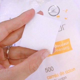 Bông Tẩy Trang Pháp Tetra Medical coton 600 miếng mềm mịn dùng cho cả gia đình