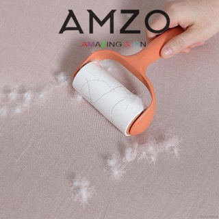 AMZO_CÂY LĂN BỤI QUẦN ÁO/ GA GIƯỜNG/ LÔNG THÚ CƯNG CẦM TAY TIỆN DỤNG 16CM KÈM LÕI 16CM