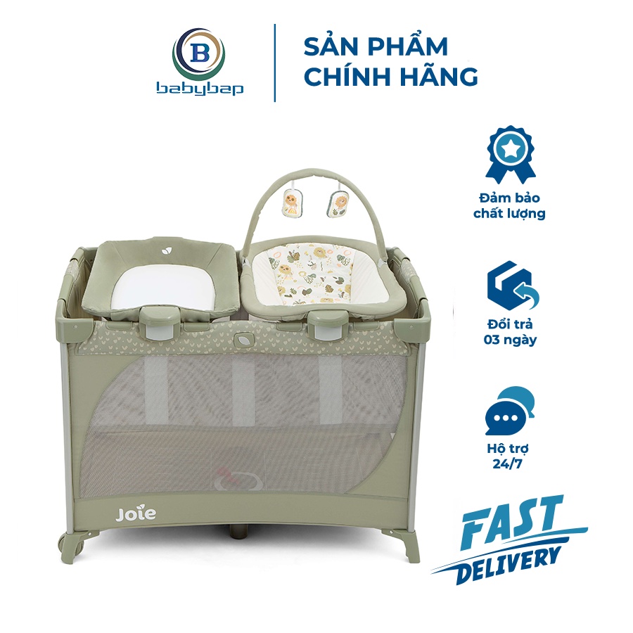Mua Giường cũi trẻ em Joie Excursion Change & Bounce Leo tại