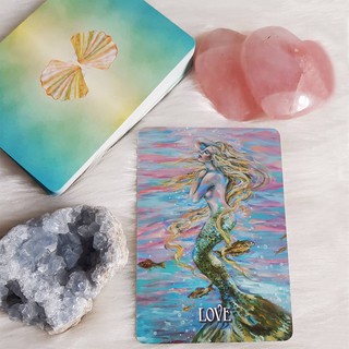 Bộ bài Messages from the Mermaids Oracle (Mystic House Tarot Shop) - Bài Gốc Authentic Chính Hãng 100%