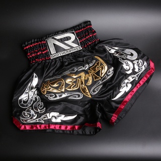Muay Thái Quyền Anh Quần Short MMA Thêu Thể Thao Thể Dục Chiến Đấu Kickboxing Quần Ngắn Sanda Võ Thuật Boxeo Quần Short Nam Nữ