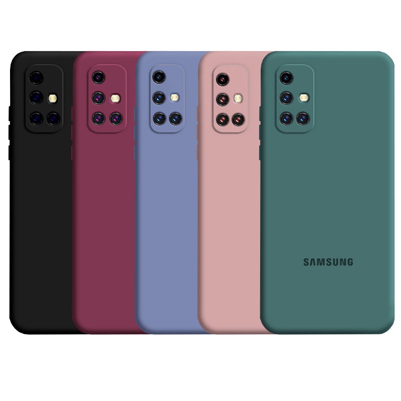 Ốp lưng silicon bảo vệ toàn diện Vỏ bảo vệ Camera Samsung Galaxy A51 A31 A21 A21S A50 A50S A30S A20S A10S