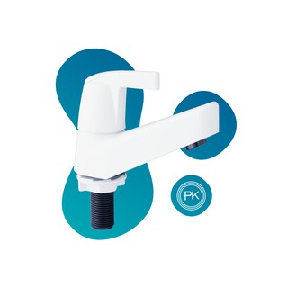 Vòi lavabo WATERTEC màu trắng WT0003 nhựa ABS/PP/POM Malaysia chống oxy hóa