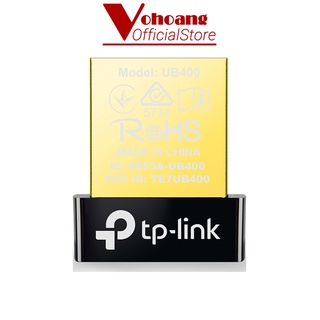 Bộ Chuyển Đổi Bluetooth TP-Link UB400 USB Nano Bluetooth 4.0 cho desktop / laptop - Hàng Chính Hãng