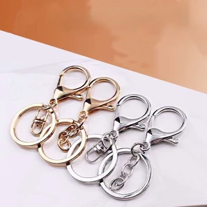 10 Cái/lốc Vòng Nhẫn Tôm Hùm Làm Móc Chìa Khóa Trang Sức Phát Hiện
