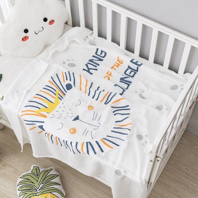 Khăn lụa sợi tre mềm mịn,Chăn hè thoáng mát- họa tiết hình đáng yêu cho bé | Shopee Việt Nam