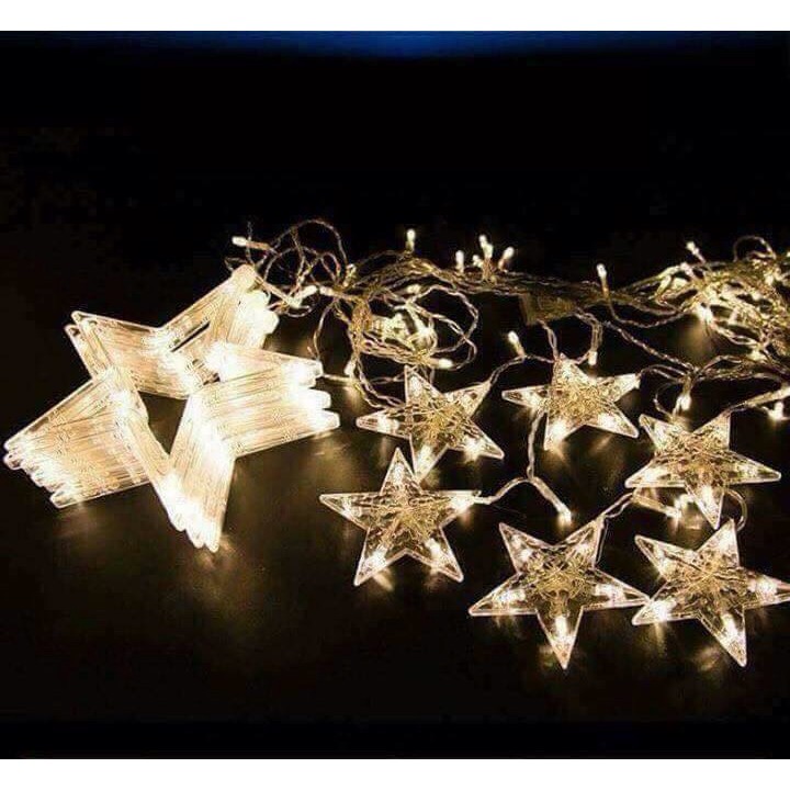 Đèn led sao trang trí Noel, tết 12 sao lớn nhỏ.